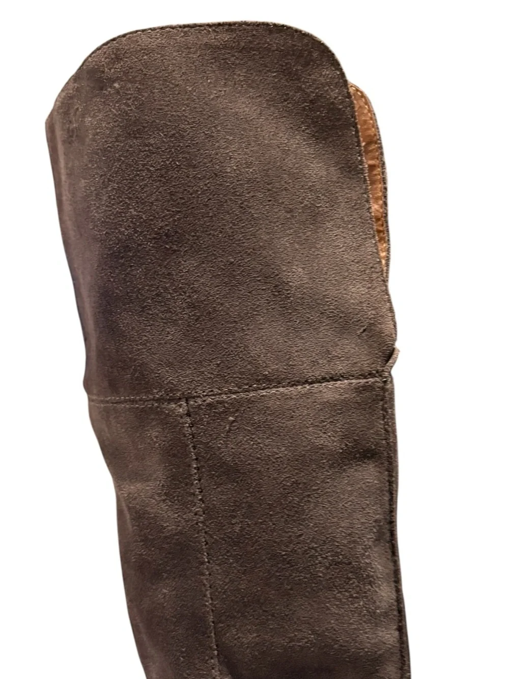 Lucky Brand - Women's Rayla suede over the knee boots. dark brown. Size 7.5